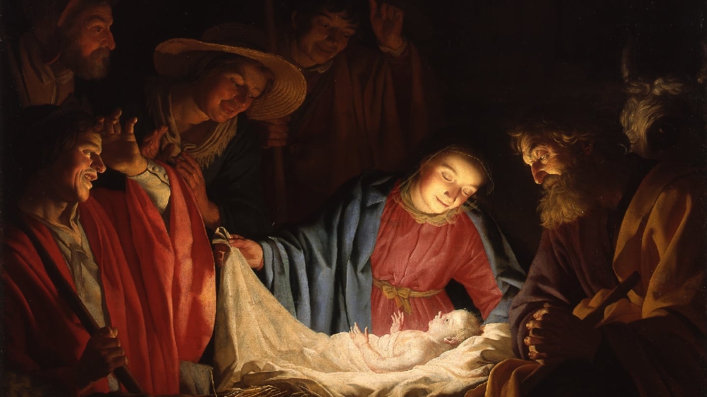 Netivyah | Toldot | Gerard van Honthorst - Adoration of the Shepherds (1622)