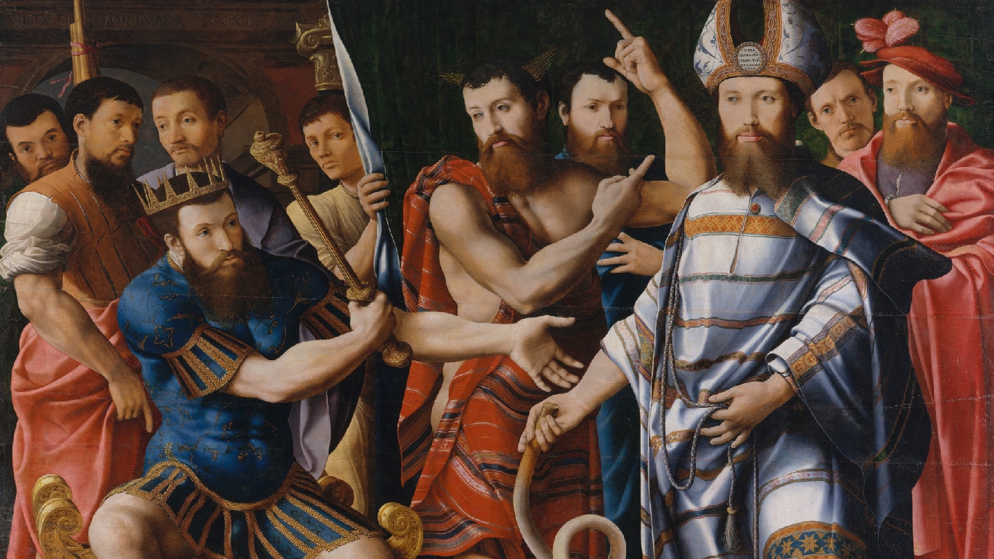 Netivyah | Parashat Vaera | Moses and Aaron before Pharaoh: An Allegory of the Dinteville Family (1537)